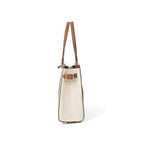 Lino Perros Monroe Cora Off-White Tote Bag