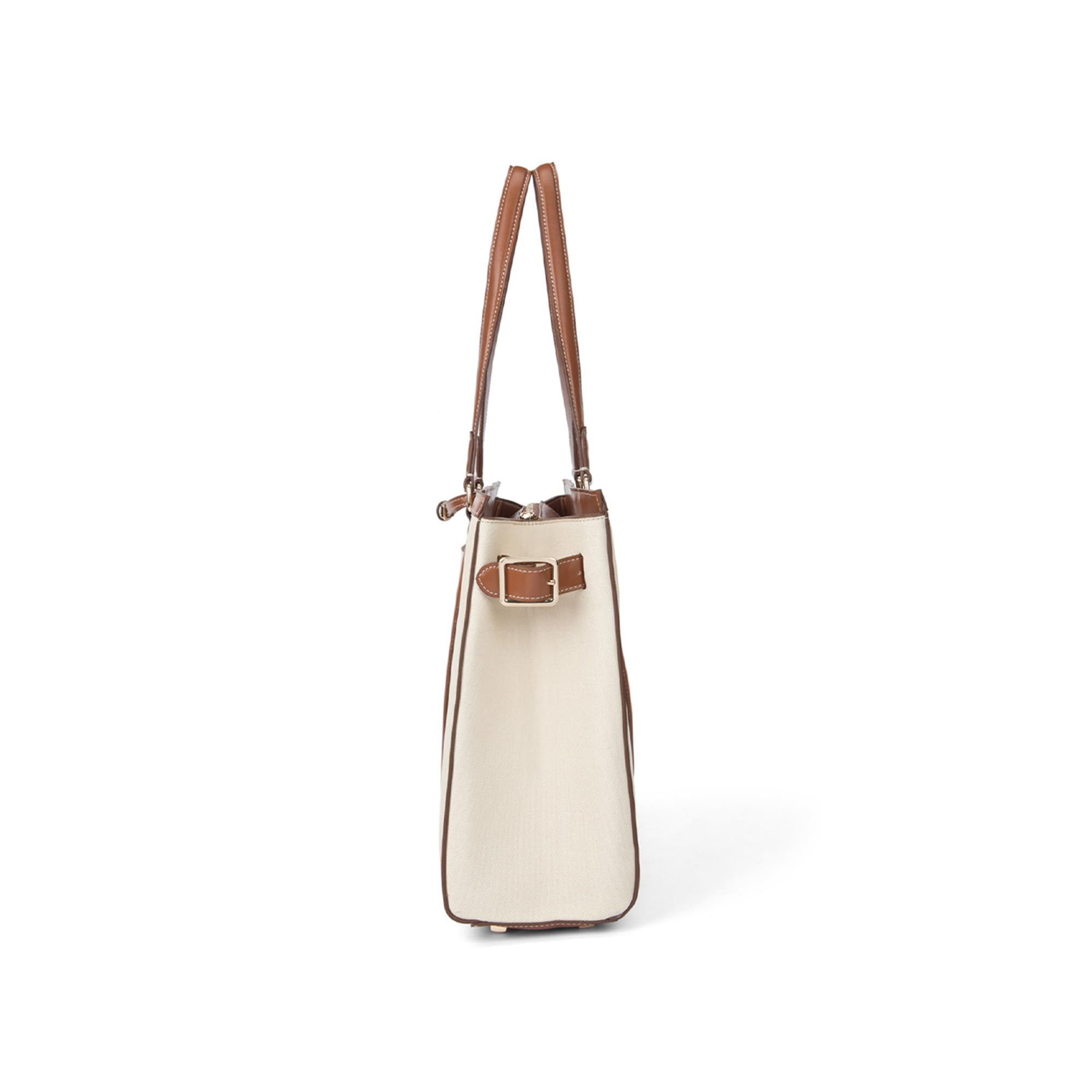 Lino Perros Monroe Cora Off-White Tote Bag