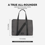 The Gusto Unisex Tote Bag (14, Slate Grey)