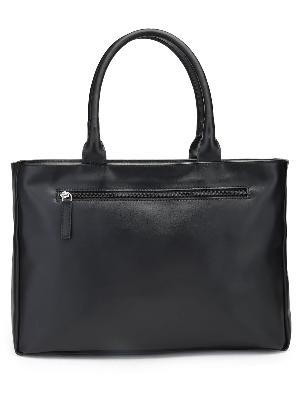 Aquatan Women’s Tote Bag | Vegan Leather Floral Nouveau Canvas Handcrafted Large Side Bag for Office College Travel & Everyday | Stylish and Spacious Carry-All Bag - Black