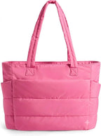 ProArch Puffer Tote Bag for Women | Waterproof Shoulder Handbag with Laptop Compartment | Quilted Puffy Office Tote | Travel, College & Work Carry Bag