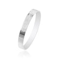 morir Silver-Tone Embossed Jai Mata Di Kids Kada Bangle Stylish Child Bracelet for Children Baby Boy and Baby Girl (Pack of 1 Piece)