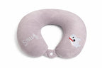 PUFF PURE Premium Travel Neck Pillow with Eye Mask for Men & Women, Soft Comfortable Head Rest Neck Support Pillow for Airplane Flight Car Train Bus Travel, Sleeping Eye Mask Neck Pillow Combo