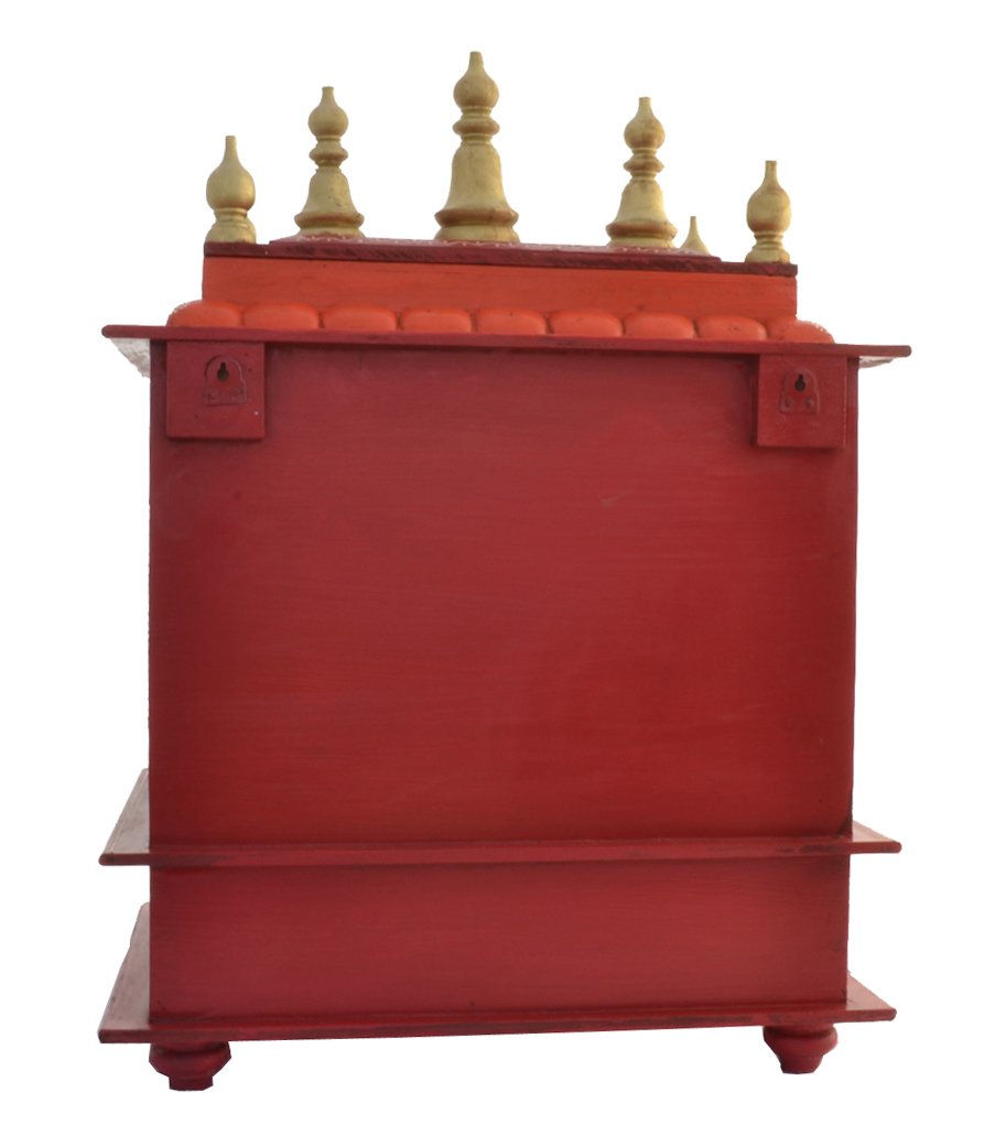 Jodhpur Handicrafts Wooden Temple/Home Temple/Pooja Mandir/Pooja Mandap/with Light