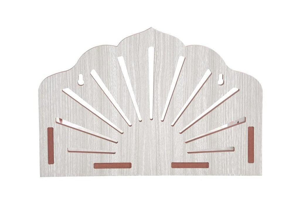 SAPRA Wall Hanging Wooden Mandir for Home | Small Pooja Stand for Wall | Compact Wooden Temple for Pooja Room | Space-Saving Home Mandir & Decorative Wall Pooja Shelf (DIY(Do-It-Yourself))