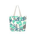 Eco Right Large Canvas Tote Bag for Women, Tote Handbags for Women with Zipper & Inner Pocket for College, Shopping, Office