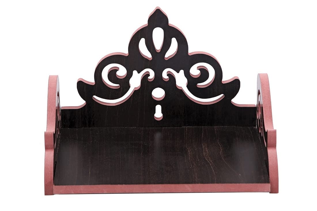 DLEIN Amazing Art and Craft Hindola Temple | Mini Temple for Home and Office (Black)