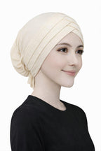 TCP TheClothesPeople Womenâ'S Turban Cap Premium Jersey Under Scarf,Bonette Innercap,Headscarves,Hijab (IVORY), Female