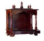 Kamdhenu Art and Craft Wooden Temple/Home Temple/Pooja Mandir/Pooja Mandap/Temple for Home (P20N)