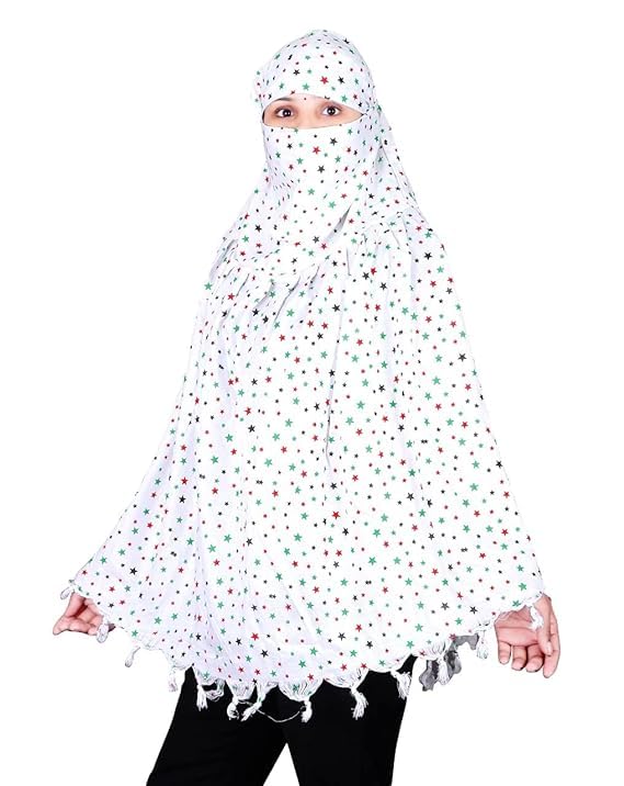 SHREE HANS CREATION Soft Cotton Long Scarf Cum Mask Scarves for Vehicle Driver Star Printed Design Universal Size For Girl & Women Cool Breathable Sun Protection (Multi Design)