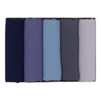 Urshia Georgette Hijab - Malaysian Diamond Georgette Pack of 5 (Pack of 5 - I)