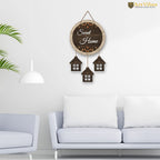 Artvibes Sweet Home Wooden Wall Hangings Decor For Home | Bed Room | Quotes Decor Item | Home Quotes Wall Hanging | Modern Decor Items | Wall Poster | Artworks Hangings | Unique Gift (WH_7209N)