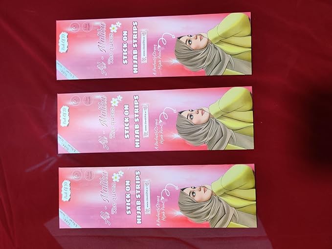 WRAP MY HIJAB Hijab Shaper Taps/Strip For Hijab Point Fashion Clothing (Size: 10cm x 5cm)