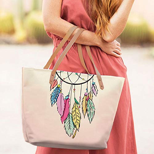 The Purple Tree Canvas Tote Bag for Women - Fatty Handbag FT16 (1 Bag)