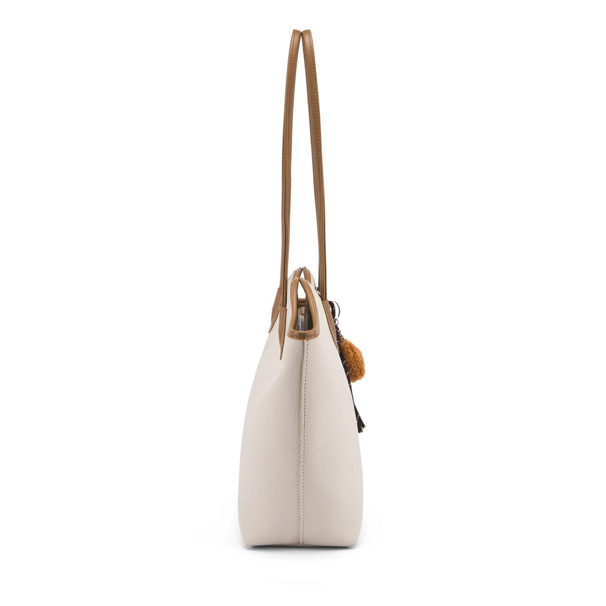 Lino Perros Avril Echo Off-White Tote Bag