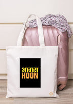 TAJNAN Reusable Tote Bags|Organic Cotton Grocery Bag|Eco-Friendly, Multi-Purpose Canvas Bag with 15kgs Capacity|Stylish Designs,Pack of 1 - Best Valentine's Gift