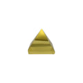 TREE MAISON CORONATING HOMES Citirine Crystal Pyramid | 1 Inch | Vastu Correction | Reiki Crystal Pyramid for Positive, Meditation| Home & Office Decor |Pack of 1