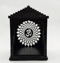 ATTRACTIVE CRAFT STORE MDF Temple for CAR Dashboard and Home Decor (Black)