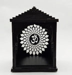 ATTRACTIVE CRAFT STORE MDF Temple for CAR Dashboard and Home Decor (Black)