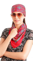 CHACKO Women’s Wool Winter Scarf | Soft & Warm Woolen Muffler | Stylish Cold Weather Wrap for Women | Pack of 1_Maroon