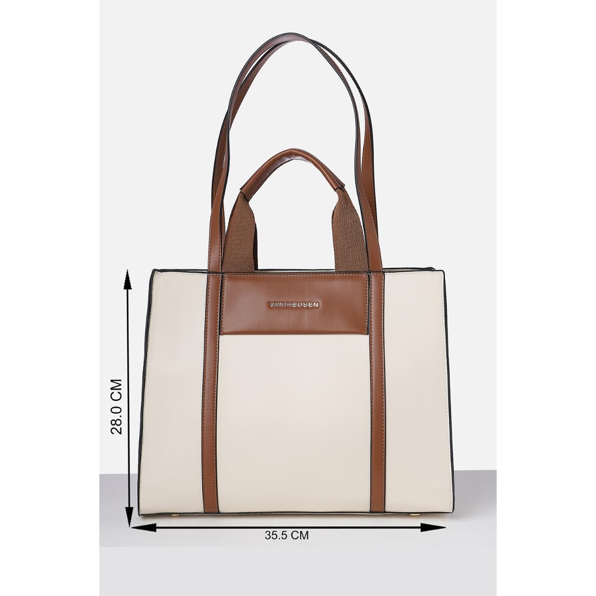 Van Heusen Women Contrast Lining Elegant Tote Bag