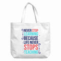 Bhoomi Impex Cotton Tote Bag - Reusable Eco-Friendly Shopping & Everyday Carry Bag, Lightweight & Durable_ Print - 23