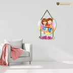 Artvibes Cute Couple Wall Hanging For Home Decor | Couple Gifts | Valentine Decor Items For Girlfriend Boyfriend Husband Wife | Living Room Decoration (Wh_8303N) - Engineered Wood