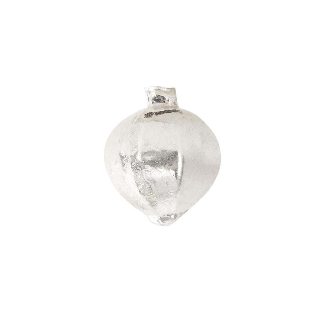 DHRUVS Collection 925 Silver Anaar - Pomegranate Fruit for Home Decor, Pooja, Gift Purpose & Donation