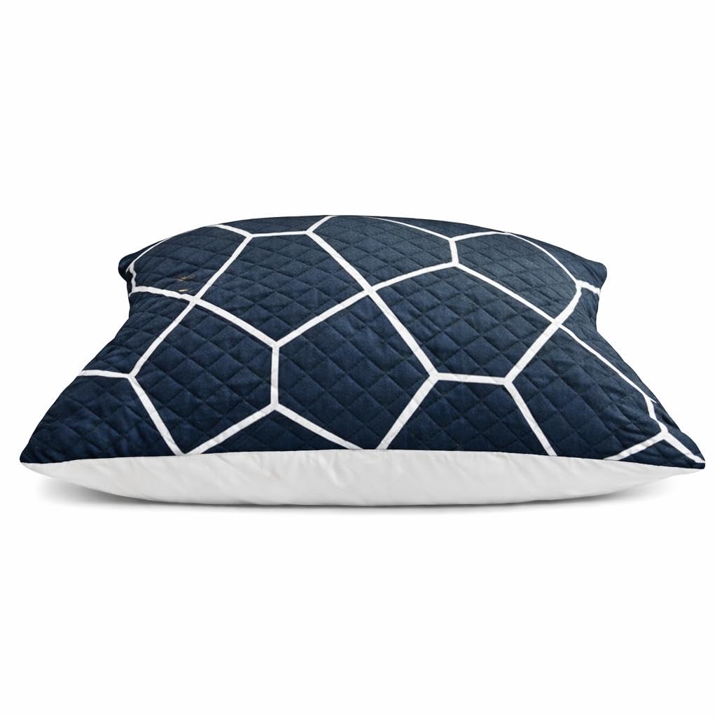 Velvet Cushion Cover 24x24 inch Soft Throw Pillow Cover Sofa Couch Decorative Square Cushion case Luxury Home Decor Zip Washable Set of Pack