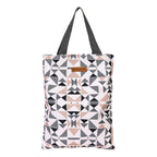 PrettyKrafts Tote Bags Cotton Shopping Bags with Shoulder Length Handles, Grocery Shopping Cloth Bags, Reusable, Washable Tote Bag for Women, Teacher, Mother as Gifts, Grey