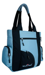 WILD MODA Kat Women Shoulder and Tote Bag (Grey & Black)
