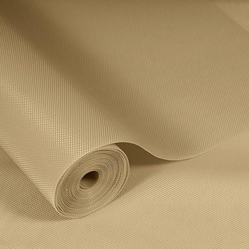 ElastPro Food Grade Washable Anti Slip Mat/Sheet for Fridge, Shelf Liner, Table, Kitchen Drawer mat (Diamond Beige, 5 Meter) Kafalo