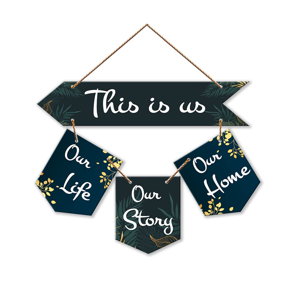Artvibes Wall Hanging Home Decorative Wall Art for Living room | Bedroom | Gifts | Wall Hanger for Decoration | Modern Decor | Artwork | Wall Sculpture | Signs & PlaquesArt Print (WH_6426NR)