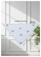 ELITE APRIL Elegant White Triangular Chapel Veil,Big size Church scarf, Christian scarf with wig pin(wig clip)