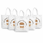 Bhoomi Impex Cotton Tote Bag - Reusable Eco-Friendly Shopping & Everyday Carry Bag, Lightweight & Durable_ Print - 14