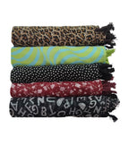 FLIHAUT Women Chiffon Georgette Printed Scarf Scarves Stole (50x172 Cms) Combo Pack of 5 (Mixed_178)