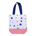 DOODLE Canvas Tote Bag for Women & Girls | 100% Cotton Eco-Friendly Shoulder Bags for Shopping & Travelling I Washable and Reusable - (Devil Drama)