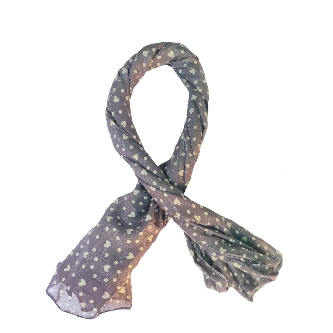 FLIHAUT Women Chiffon Georgette Printed Scarf Scarves Stole (50x172 Cms) Combo Pack of 5 (Mixed_89)