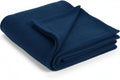 Home Stylish Soft Warm Fleece Blanket Throw Microfiber Plush Blanket for Bed, Camping, Traveling (60x90 Inches Blue)