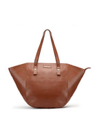 Aquatan Women’s Tan Printed Canvas Tote Bag – Stylish Handbag for Daily Use, Office, College, and Travel | Lightweight, Durable, and Spacious Everyday Bag