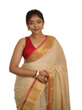 SARADA HANDLOOM Mul Cotton Designer Saree for Women (SSH-72)