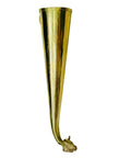 Brass Gaumukhi Shrangi/Abhishek Patra/Bathing Pot for god/Shankarji Abhishek Patra (1, 33.5cm)