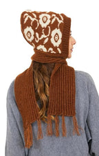 KmCho Brown Woolen Muffler for Women - Soft Warm Winter Scarf - Stylish & Cozy - (Pack of 1)