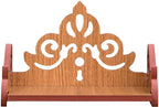 kriyanta Wooden Wall Mounted Hanging Puja Temple Stylish Wood God Stand for Pooja Room Mandir Stand Temple Home Temple Table Home Mandir Temple. (Hindolo ET003 257)