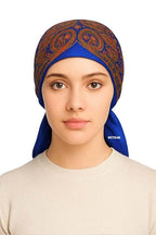 KETKAR Women's Woolen Winter Scarf | Soft & Warm Cold Weather Wrap Muffler Shawl | Stylish Winter Accessory | Pack of 1_Blue