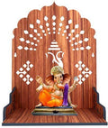 sSSI Fully Handmade Beautiful Small Wooden Home and Office Temple/Pooja Mandir