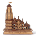 SriMaa Ventures Miniature Shri Ram Mandir || Ayodhya 3D Model Wooden Temple for Diwali, Temple, Home Puja, Ram Lalla Temple