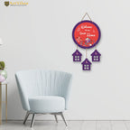 Artvibes Welcome To Our Sweet Home Wooden Wall Hanger for Gateway | Decor Hanging Ornaments | Door Quotes Hanging | Wall Poster | Wall Art Print | Gift Items for Home Decor | Wall Accent (WH_7203N)