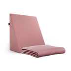 Frido Wedge Plus Cushion Cover | Ultrasoft, Breathable & Cool Pillow Cover | Aesthetic Pillow Cover for Home | Durable & Machine Washable | Blush Pink