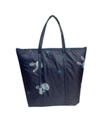 SIVIBAG Foldable Waterproof Travel Tote Bag for Women | Cute Print Lightweight Large Capacity Shoulder Gym Bag & Sports Bag with Zipper Pocket | Stylish College, Office & Daily Use Shopping Bag